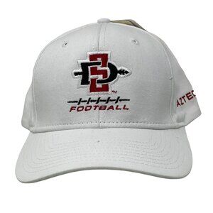 Ouray San Diego Cap Hat Football Zone All Cotton White Outdoor Unisex OS NEW